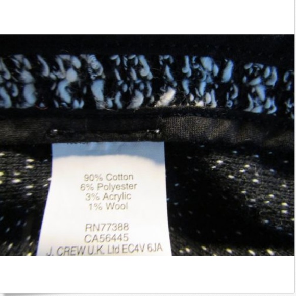 J Crew Black White Boucle Sweater Jacket - Picture 7 of 8